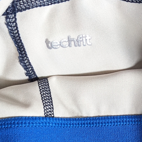 Adidas Techfit Climalite Leggings size XS to S, blue patterned - Picture 6 of 7
